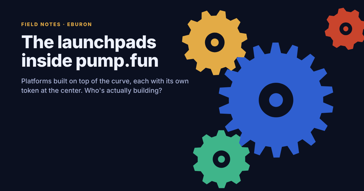 Gears turning together: platforms built on top of pump.fun